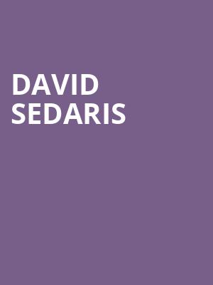 David Sedaris, Silva Concert Hall, Eugene