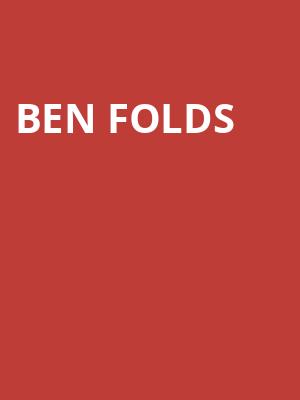 Ben Folds, Cuthbert Amphitheater, Eugene