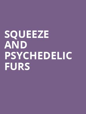 Squeeze and Psychedelic Furs, Silva Concert Hall, Eugene