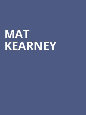 Mat Kearney, Jaqua Concert Hall, Eugene