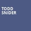 Todd Snider, Soreng Theater, Eugene